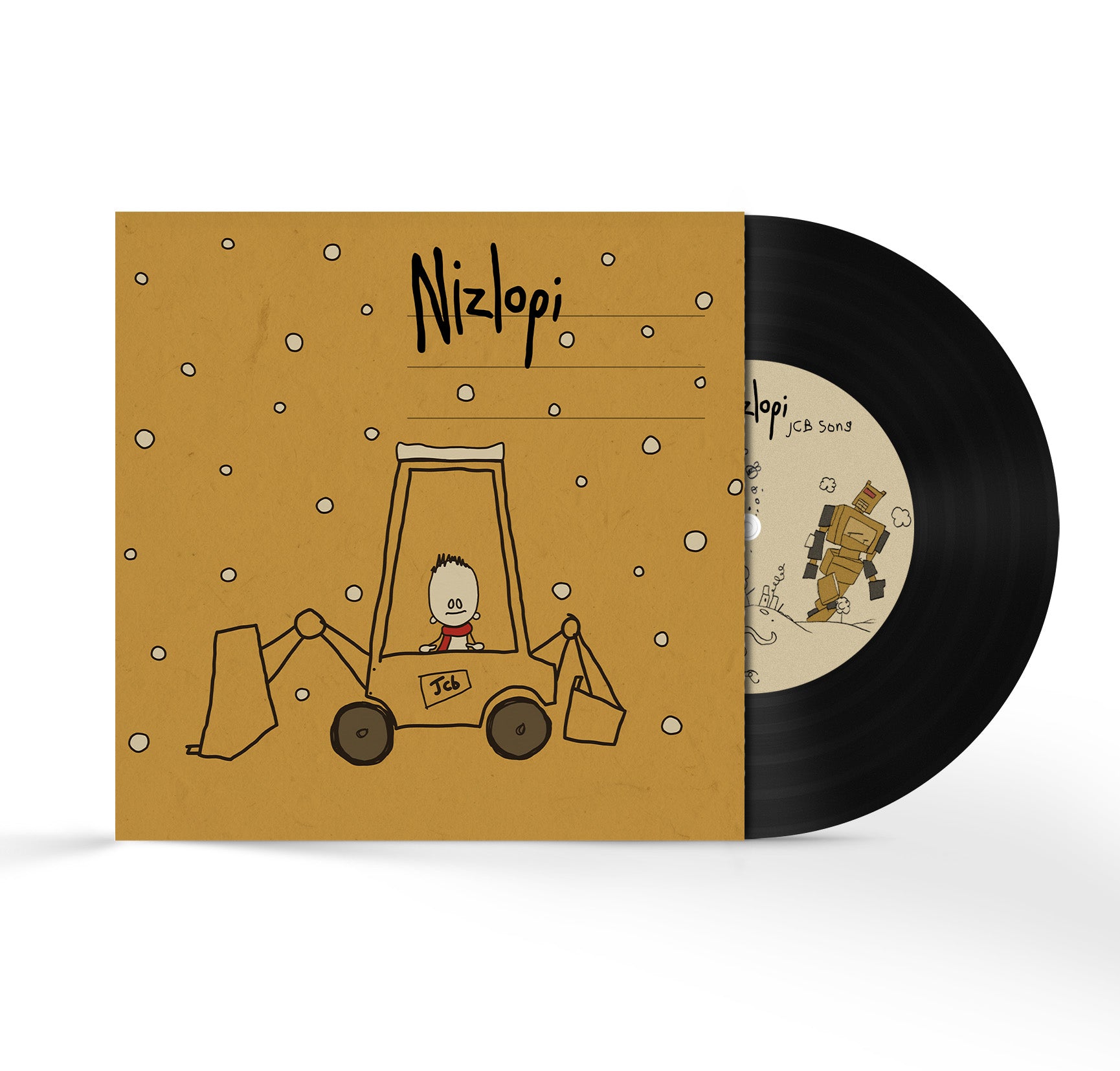 JCB Song - 7" Single (Black Vinyl)